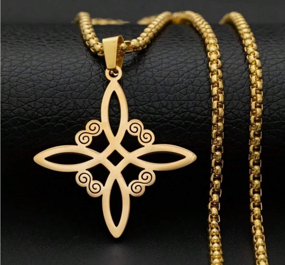 Collar nudo de bruja