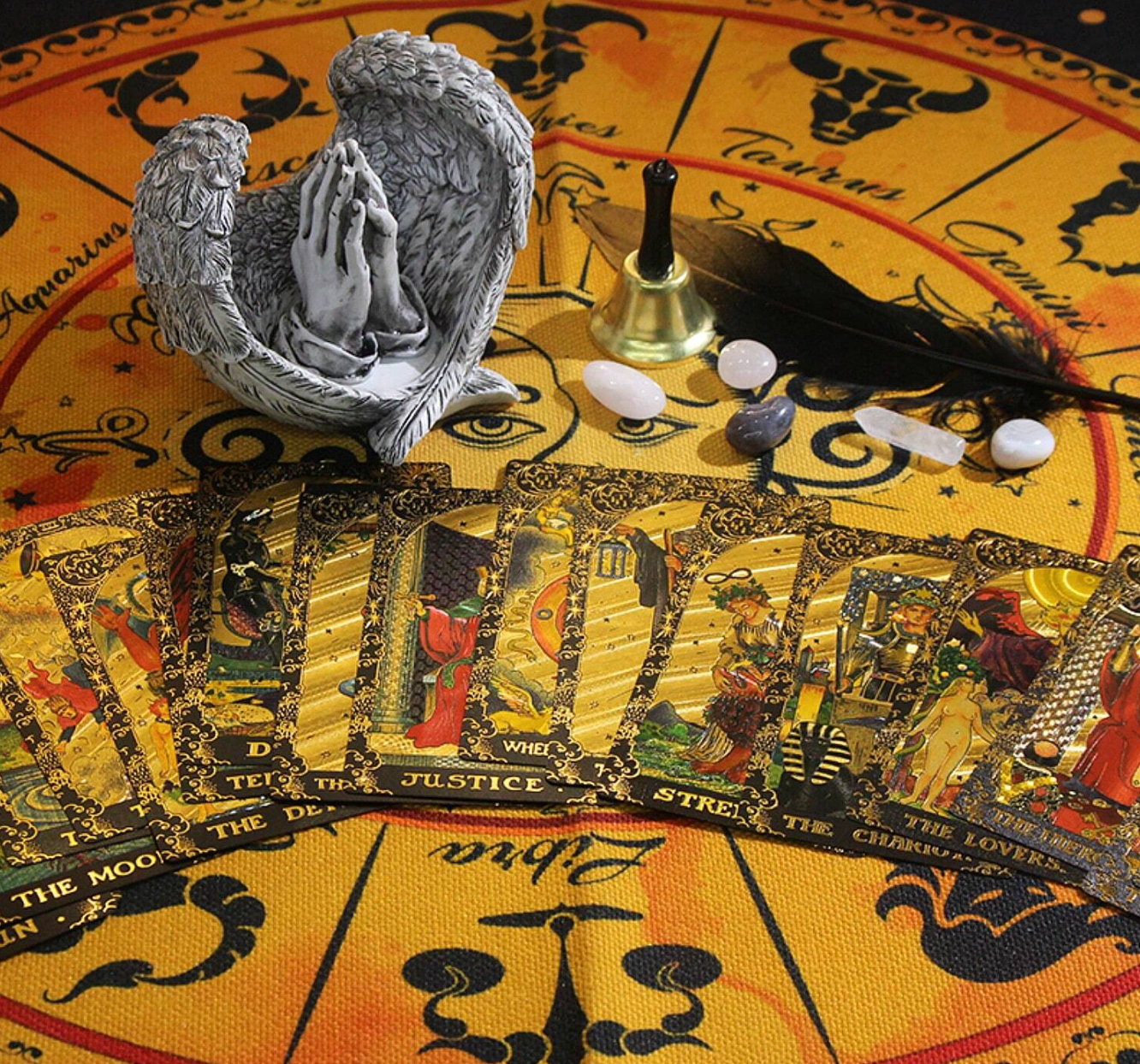 Tarot Rider Gold Black