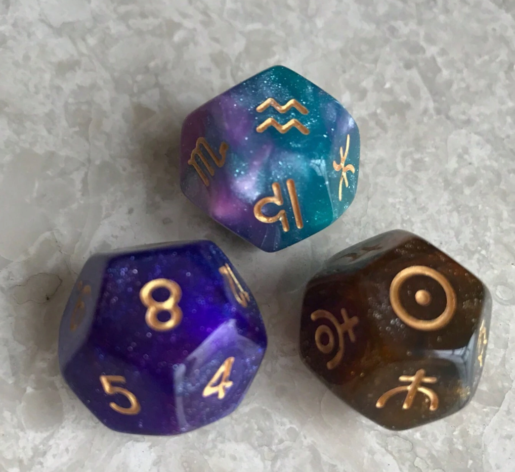 Dados adivinatorios