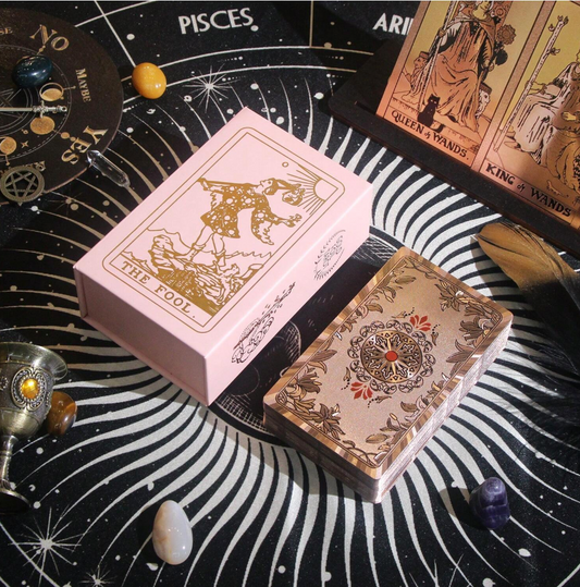 Tarot Rider Gold Pink
